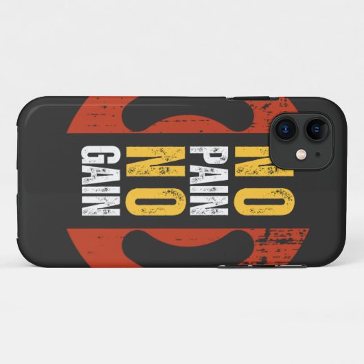 PushThrough iPhone hoesje (Achterkant (horizontaal))