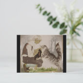 Puss in Boots krijgt Boots Boots Briefkaart (Staand voorkant)