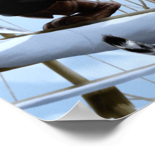 Puss n' Boots Full Afbeelding Print (Hoek)