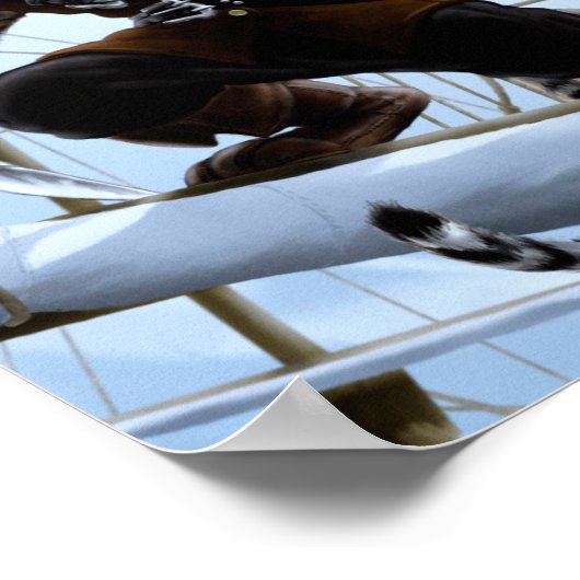 Puss n' Boots Full Afbeelding Print (Hoek)