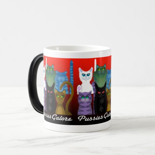 PUSSIES GALORE MAGISCHE MOK (Voorkant links)