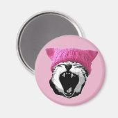 Pussy-pet Magnet - rond (Voorkant / Achterkant)