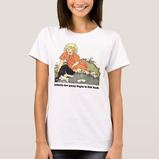 Pussy Tricks T-shirt (Voorkant)