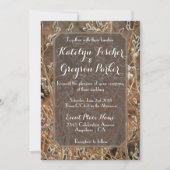 Pussy Willow Wedding Invitation Kaart (Voorkant)
