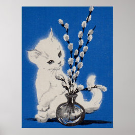 pussycat en pussywillow poster