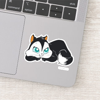 Pussyfoot Cute Kat Sticker