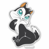Pussyfoot Darling Kat Sticker (Voorkant)