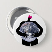 Pussyhats Care over het milieu Ronde Button 7,6 Cm (Voorkant /achterkant)