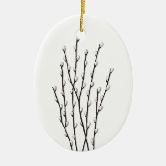 Pussywillow Branches Ornament (Voorkant)