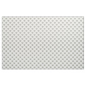 Pussywillow Gray polka harten wit Stof (Yard (91,4 cm))