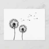 Pusteblume Briefkaart (Voorkant)