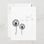 Pusteblume Briefkaart (Voorkant / Achterkant)