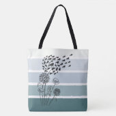 Pusteblume mit Tölter Tasche Tote Bag (Voorkant)