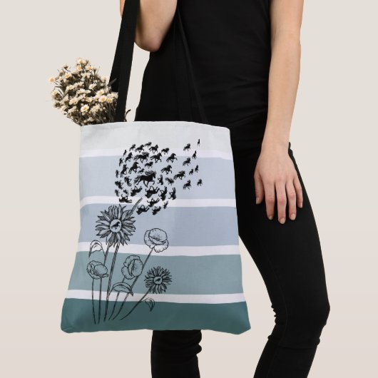 Pusteblume mit Tölter Tasche Tote Bag (Dichtbij)