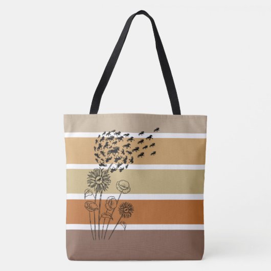 Pusteblume mit Tölter Tasche Tote Bag (Voorkant)