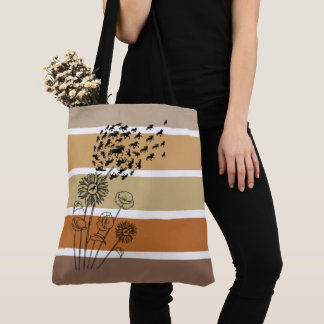 Pusteblume mit Tölter Tasche Tote Bag