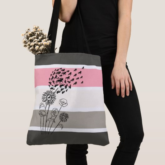 Pusteblume mit Tölter Tasche Tote Bag (Dichtbij)