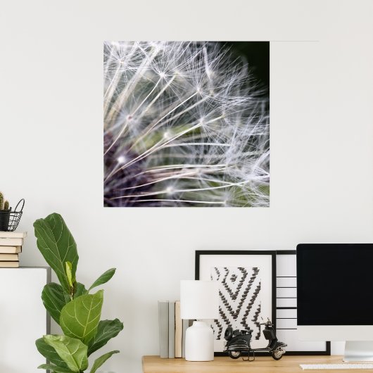 Pusteblume Poster (Thuiskantoor)