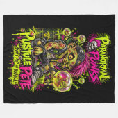 Pustule Pete - Paranormale Punks Fleece Deken (Voorkant (Horizontaal))