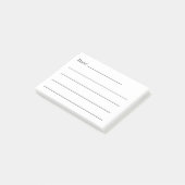 Put A Date on It! Post-It Notes (Schuin)