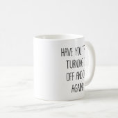 Put Comma Funny Grammar Police Punctuation Humor  Koffiemok (Voorkant rechts)