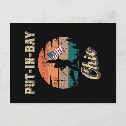 Put-in-Bay Ohio Briefkaart (Voorkant)