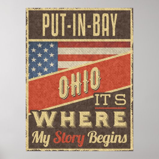 Put-in-Bay Ohio Poster (Voorkant)