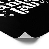 Put It On Santa’s Tab Christmas Humor Poster (Hoek)