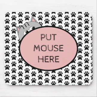 Put Mouse Here Muismat