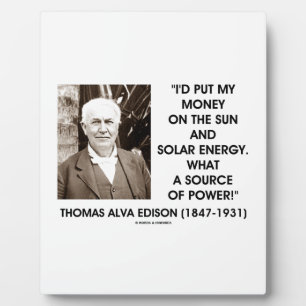 Put My Money On Sun Solar Energy Source Of Power Fotoplaat