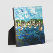 Put-n-Bay Lake Erie Island Painting #1 Fotoplaat (Voorkant)