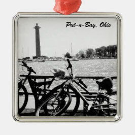 Put-n-Bay, Ohio Perry Monumanet-Ornament Metalen Ornament