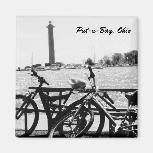 Put-n-Bay Perry Monument fotomagneet Magneet (Voorkant)