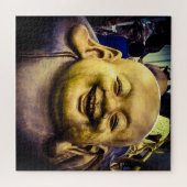 Put on a Happy Face - Buddha - 20x20 - 676 pc Legpuzzel (Horizontaal)