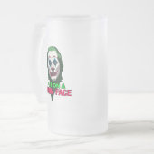 Put on a Happy Face Matglas Bierpul (Voorkant links)