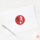 "Put on the complete Suit of Armor"  Ronde Sticker (Envelop)