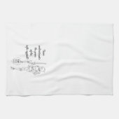 "Put on the complete Suit of Armor"  Theedoek (Horizontaal)