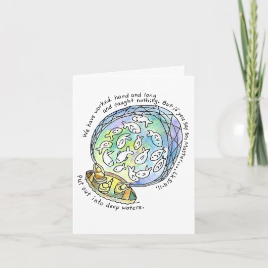 Put Out Into the Deep Kaart (Voorkant)