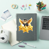Put the owl three gold stars, achievement custom v sticker (iPad Cover)