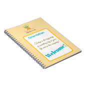 Put Your Logo Here New Employee Orientation  Notitieboek (Rechterzijde)