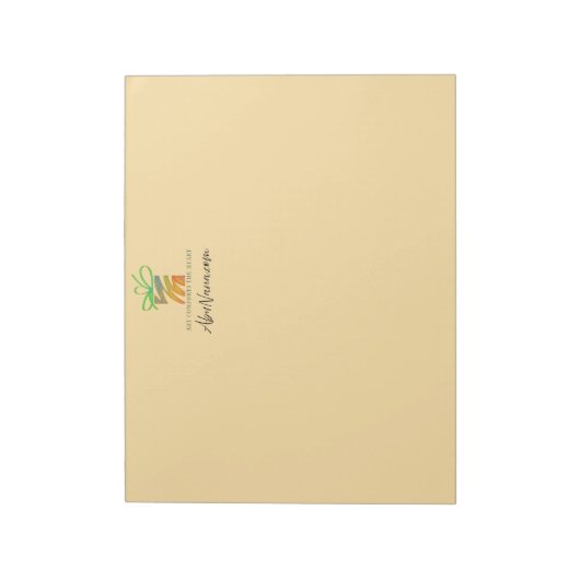 Put Your Logo Here  Notitieblok (Linkerzijde)