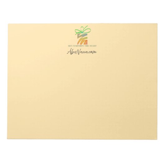 Put Your Logo Here  Notitieblok (Voorkant)