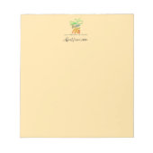 Put Your Logo Here Tablet Notitieblok (Voorkant)