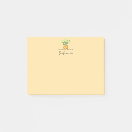 Put Your Logo Here Tablet Post-it® Notes (Voorkant)