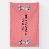 PUT YOUR MESSAGE HERE... BANNER (Verticaal)