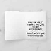 PUTBOREN OLIËBOOR 1890'S ORIGINELE FOTO FEESTDAGEN KAART (Binnen)