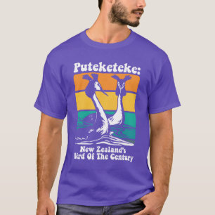 Puteketeke Nieuw-Zeeland Vogel van de Eeuw jongen  T-shirt