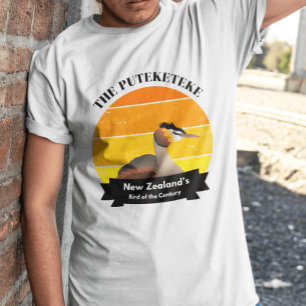 Puteketeke Nieuw-Zeelandse vogel van de eeuw T-shirt