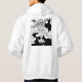 Putian China Stadkaart Hoodie (Achterkant)