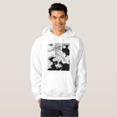Putian China Stadkaart Hoodie (Voorkant volledig)